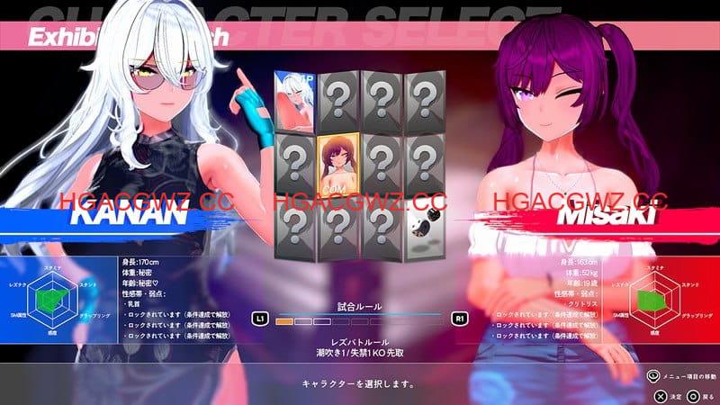 【3D/中文/动态】女同格斗！a0.41b官方中文版【PC/3.9G】Lesbian Battle!a0.41b